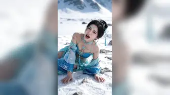 长生录：侄女被绑在丹房强制高潮 乳夹跳蛋双重折磨到失神求精液